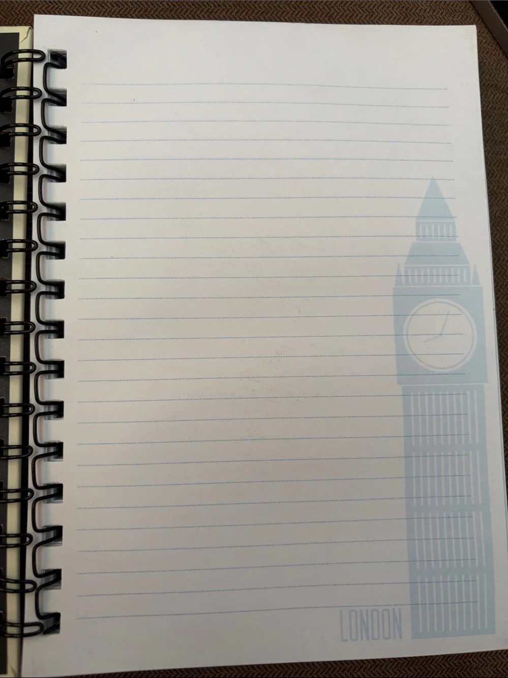Gibson London/New York City Spiral Flip Notebook